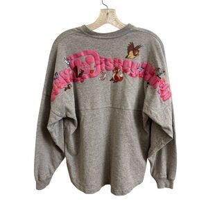 Walt Disney World Critters Woodland Friends Birds Spirit Jersey Gray Size XS